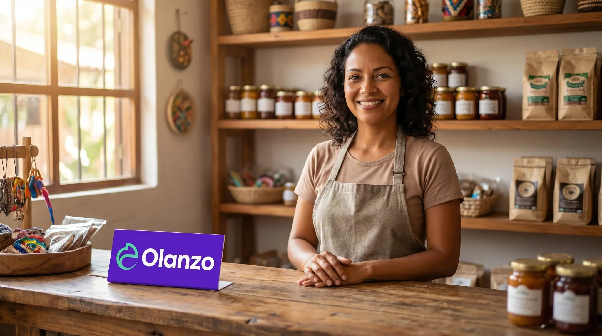 Comerciante costarricense con Olanzo